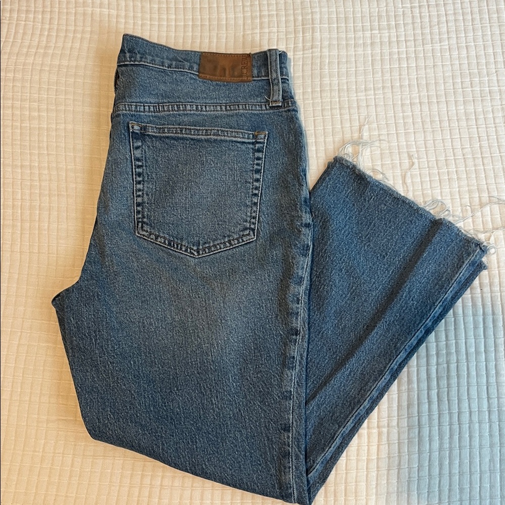 J Crew 9” Demi Boot Crop Jeans